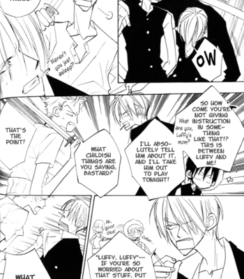 [Love Potion No.9 (ICHINOMIYA Shihan)] One Piece dj – 19’s [Eng] – Gay Manga sex 15