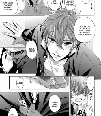 [Kyuukyuubako] Aniki ga Kakkoyokute Shinpaisugiru! – – High☆Speed! -Free! Starting Days- dj [Eng] – Gay Manga sex 8