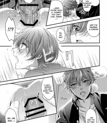 [Kyuukyuubako] Aniki ga Kakkoyokute Shinpaisugiru! – – High☆Speed! -Free! Starting Days- dj [Eng] – Gay Manga sex 10