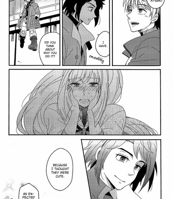 [H-Ringo]  Ano Ko ni Kisu to Yuuutsu wo  – Mobile Suit Gundam: Iron-Blooded Orphans dj [Eng] – Gay Manga sex 14