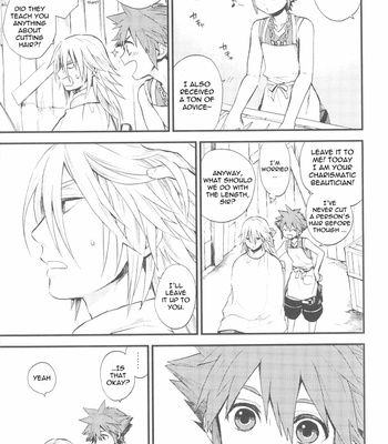 [Ssize/ Samwise] Kingdom Hearts dj – Hair Salon Sora [Eng] – Gay Manga sex 5
