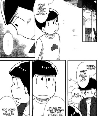 [Kanekashi (Toichi)] Matsuno-ka chōnan no zankokuna asobi – Osomatsu-san dj [Eng] – Gay Manga sex 16