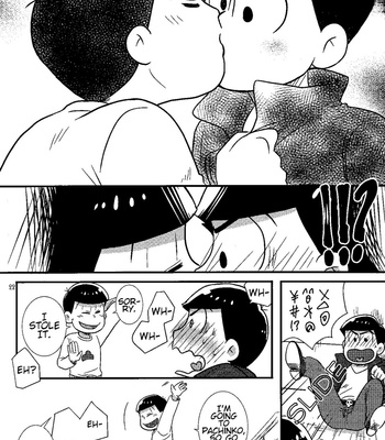 [Kanekashi (Toichi)] Matsuno-ka chōnan no zankokuna asobi – Osomatsu-san dj [Eng] – Gay Manga sex 23