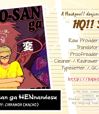 [Cinnamon (Macho)] Haikyuu!! dj – Kuroo-san ga HENnandesu [Eng] – Gay Manga sex 30