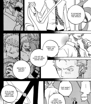 [Saruya Hachi] One Piece dj – The Fallen Accomplice [Eng] – Gay Manga sex 15