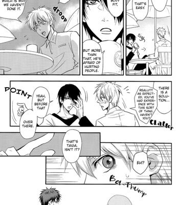 [Tokiwa Zone] Kuroko no Basuke dj – Tsukinukeru no wa Boku no Koi [Eng] – Gay Manga sex 19