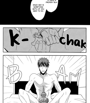 [Tokiwa Zone] Kuroko no Basuke dj – Tsukinukeru no wa Boku no Koi [Eng] – Gay Manga sex 30