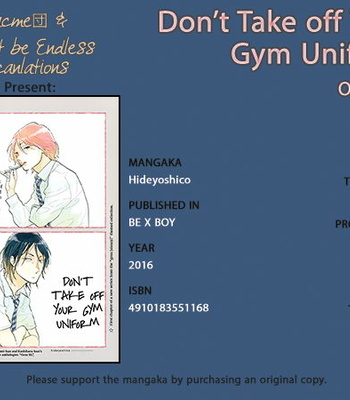 [Hideyoshico] Taisoufuku o Nugasanaide [Eng] – Gay Manga thumbnail 001