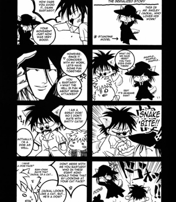 [Osomatsu Showten] Get Backers dj – Tsukiyo ni Jackal [Eng] – Gay Manga sex 5