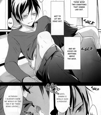 [Gosumura (Bob Onii-san)] Durarara!! dj – B-Heart [Eng] – Gay Manga sex 7