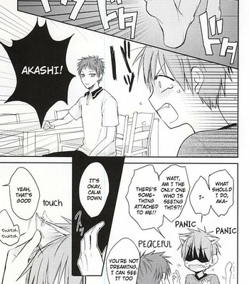 [Multi Dennou◎ (Tatsuma Chima)] Motto kikasete? – Kuroko no Basuke dj [Eng] – Gay Manga sex 4