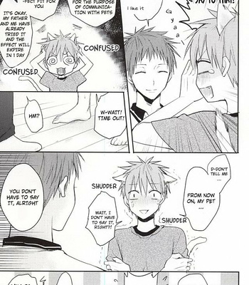 [Multi Dennou◎ (Tatsuma Chima)] Motto kikasete? – Kuroko no Basuke dj [Eng] – Gay Manga sex 6