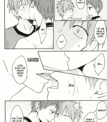 [Multi Dennou◎ (Tatsuma Chima)] Motto kikasete? – Kuroko no Basuke dj [Eng] – Gay Manga sex 7