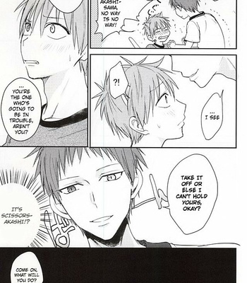 [Multi Dennou◎ (Tatsuma Chima)] Motto kikasete? – Kuroko no Basuke dj [Eng] – Gay Manga sex 10