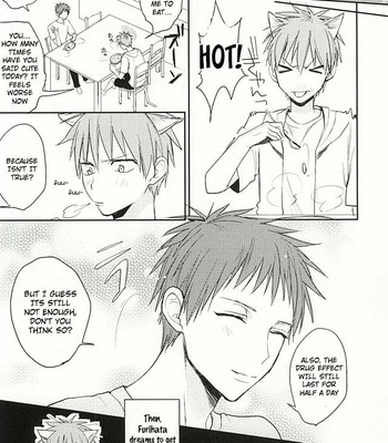 [Multi Dennou◎ (Tatsuma Chima)] Motto kikasete? – Kuroko no Basuke dj [Eng] – Gay Manga sex 19