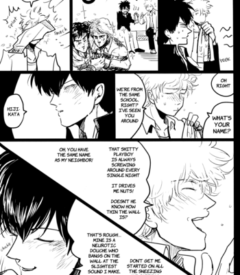 [Paraiso/ Harada] Gintama dj – Ochiru [Eng] – Gay Manga sex 15