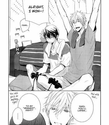 [Sneeeze (Kubu)] Kocchi Muite Maid-san – Free! dj [Eng] – Gay Manga sex 2