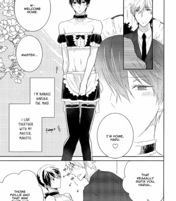 [Sneeeze (Kubu)] Kocchi Muite Maid-san – Free! dj [Eng] – Gay Manga sex 4