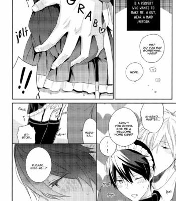 [Sneeeze (Kubu)] Kocchi Muite Maid-san – Free! dj [Eng] – Gay Manga sex 5