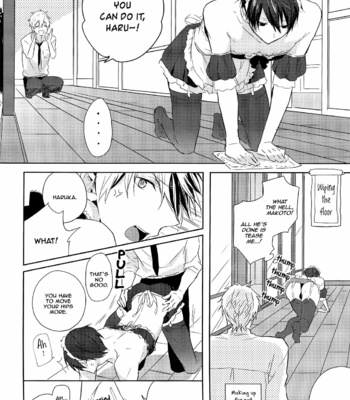 [Sneeeze (Kubu)] Kocchi Muite Maid-san – Free! dj [Eng] – Gay Manga sex 11
