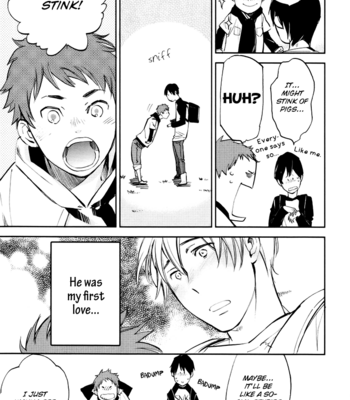 [MOTO Haruhira] Mazu wa, Hitokuchi [Eng] – Gay Manga sex 12