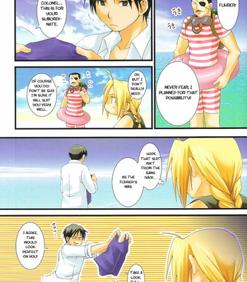 [3×3 Cross] Sun! Surf! Alchemists! – Fullmetal Alchemist dj [Eng] – Gay Manga sex 8