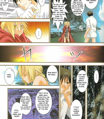 [3×3 Cross] Sun! Surf! Alchemists! – Fullmetal Alchemist dj [Eng] – Gay Manga sex 12