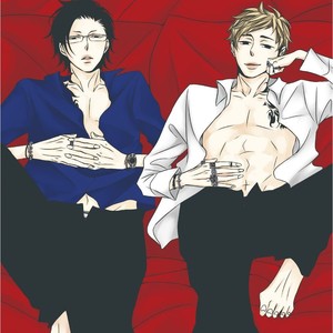 [KATSURA Komachi] Aka to Kuro [Eng] – Gay Manga sex 4