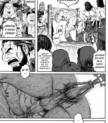 [Tagame Gengoroh] Sarashidai | La picota [Spanish] – Gay Manga sex 6