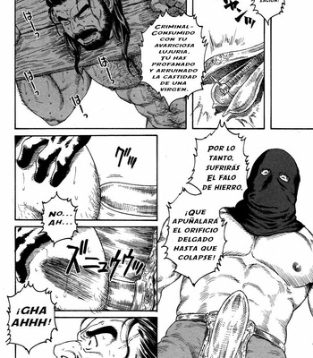 [Tagame Gengoroh] Sarashidai | La picota [Spanish] – Gay Manga sex 7
