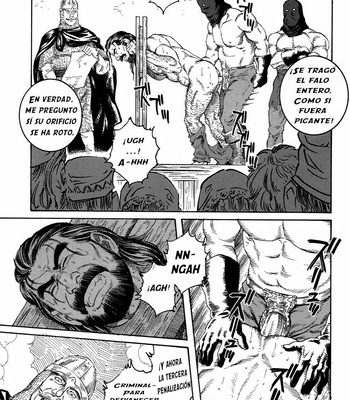[Tagame Gengoroh] Sarashidai | La picota [Spanish] – Gay Manga sex 8