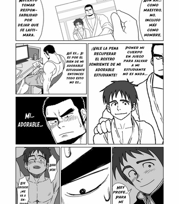 [Mousou Wakusei (Moritake)] FULLBOCKY – Sensei wa Stripper!? [Spanish] – Gay Manga sex 6