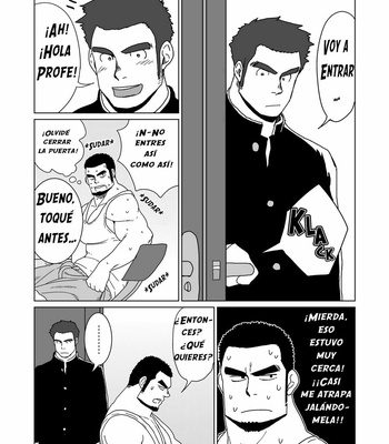 [Mousou Wakusei (Moritake)] FULLBOCKY – Sensei wa Stripper!? [Spanish] – Gay Manga sex 9