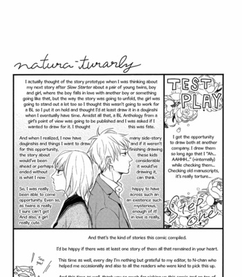 [ICHIKAWA Kei] Natura-turaly [Eng] – Gay Manga sex 205