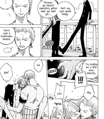 [Hachimaru/ SARUYA Hachi] One Piece dj – Harmful Weather Conditions [Eng] – Gay Manga sex 14