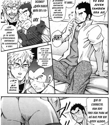 [Takeshi Matsu] Ah Yes, Iwaki’s Apartment for Youth! [Spanish] – Gay Manga sex 12