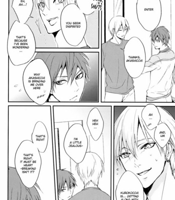 [Mmnet (ARAKI Yuu)] Kuroko no Basuke dj – Shingou wa Tenmetsu Shite Iru [Eng/JP] – Gay Manga sex 15