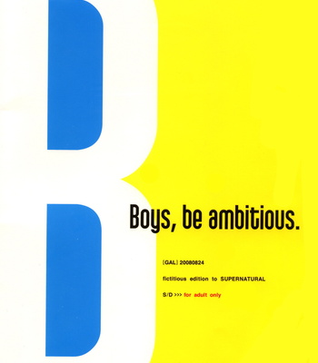 Supernatural dj – Boys, be ambitious [Eng] – Gay Manga sex 2