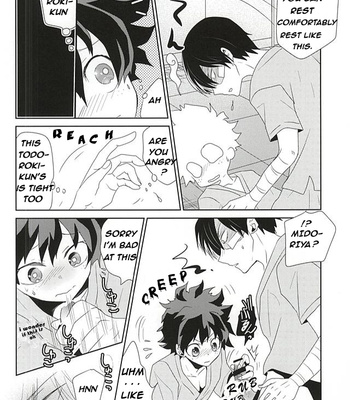 [Ambient (Kuriyama Natsuki)] My Hero Academia dj – Koe ga Kikoeru Hikari no Hou e [Eng] – Gay Manga sex 15