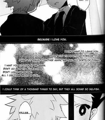 [Phantom Blaze/ Shimotori Eri] Hunter x Hunter dj – Tatta Hitotsu Hoshii no wa [Eng] – Gay Manga sex 20
