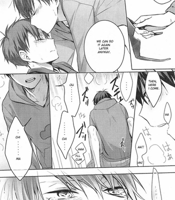 [7100 En Potechi] Uso to kare no kakushigoto – Osomatsu-san dj [Eng] – Gay Manga sex 32