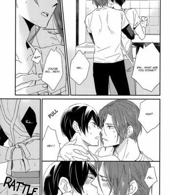 [Kangarookick (TAKAGI Takumi)] Free! dj – Matsuoka Rin no Shinkon Seikatsu (Kari) [Eng] – Gay Manga sex 15