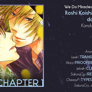 [KANDA Neko] Itoshi Koishi Kimi dake ni (update c.5) [Eng] – Gay Manga thumbnail 001