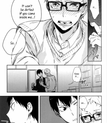 [Udon Ni Soba/ Tenpura] Haikyuu!! dj – Deriketona kare no yakaina shumi [Eng] – Gay Manga sex 17