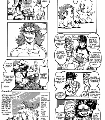 [Tomatotyphoon] Jojo no Kimyou na Bouken dj – Blow [Eng] – Gay Manga sex 12