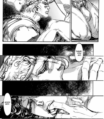 [Tomatotyphoon] Jojo no Kimyou na Bouken dj – Blow [Eng] – Gay Manga sex 22