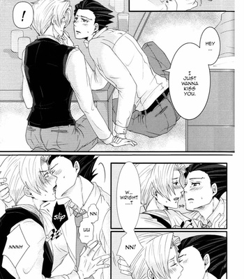 [Nichijou Cinema] Gyakuten Saiban dj – Sensitive Honey [Eng] – Gay Manga sex 13