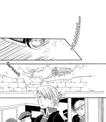 [Rokka (FUJISAWA Yui)] Fullmetal Alchemist dj – Tracks of Flame: Escape #02 [Eng] – Gay Manga sex 29