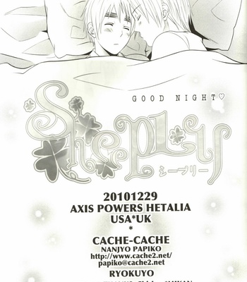 [Cache-Cache] Hetalia dj – Sheeply [JP] – Gay Manga sex 30