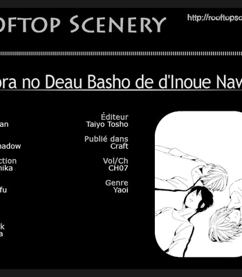[INOUE Nawo] Sora no Deau Basho de [Eng] – Gay Manga sex 148